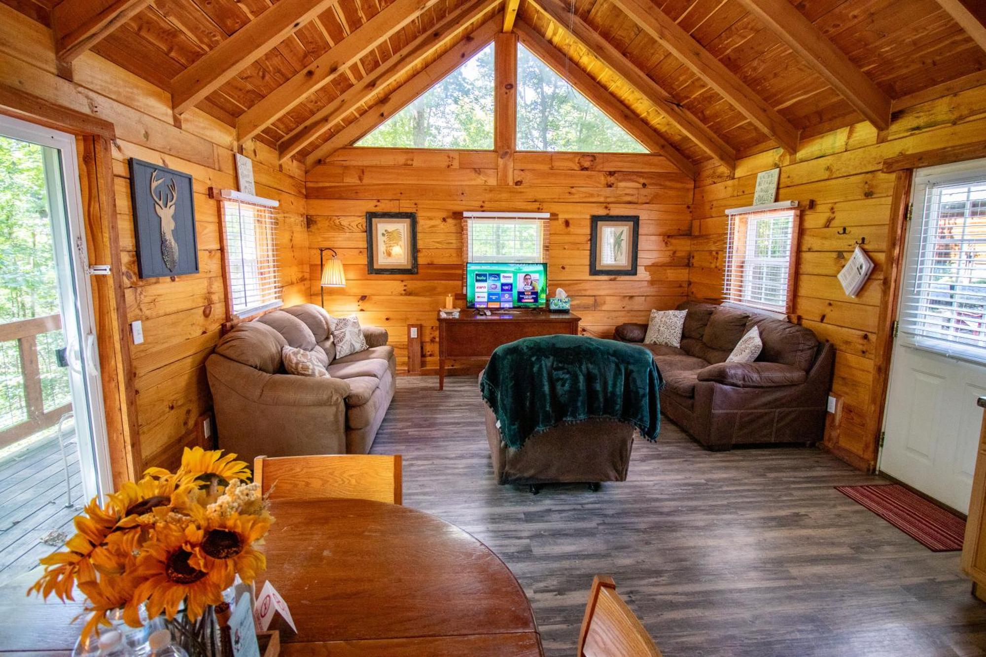 Kozy Haven Log Cabin Rentals Columbia Extérieur photo