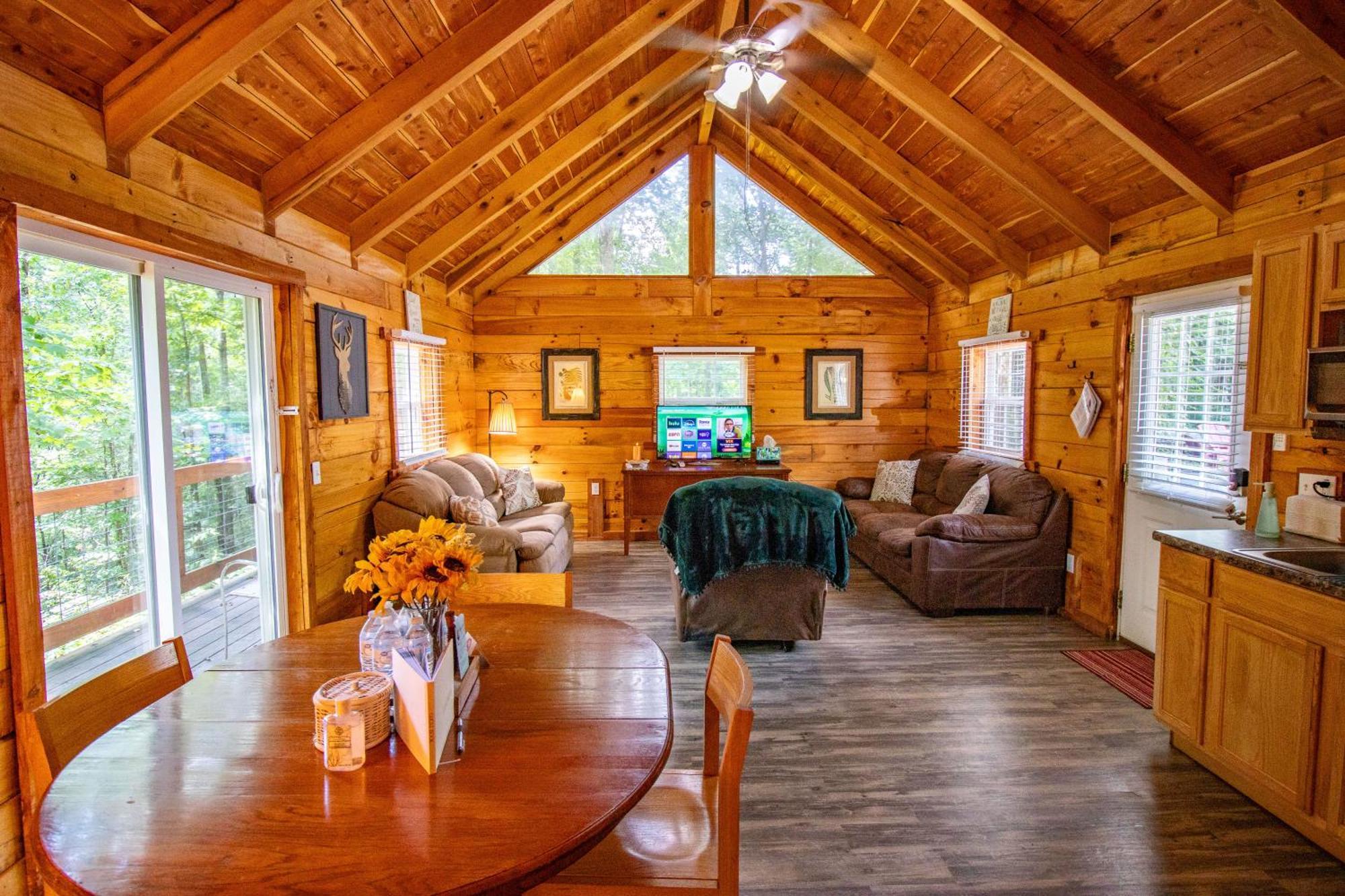 Kozy Haven Log Cabin Rentals Columbia Extérieur photo